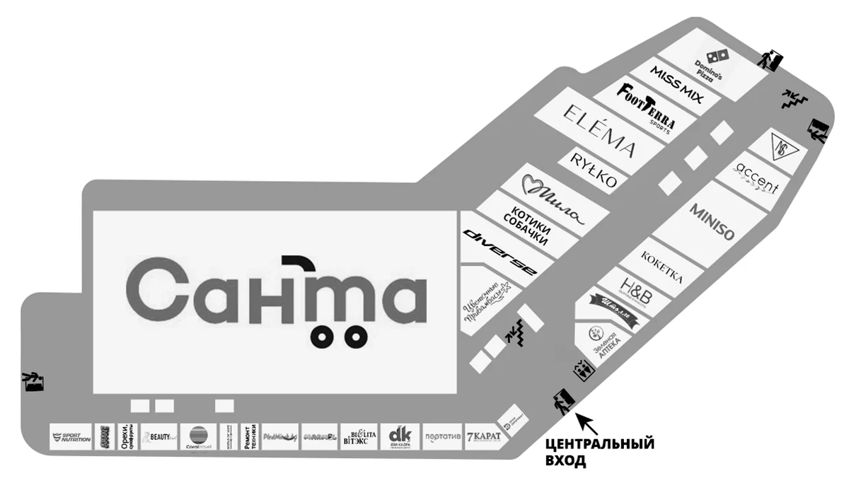 схема тц МAGNIT