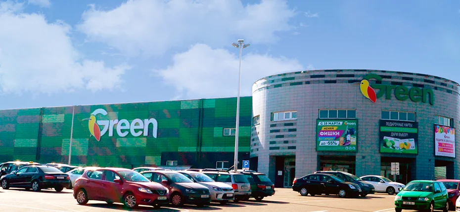 реклама в тц Green-Шабаны